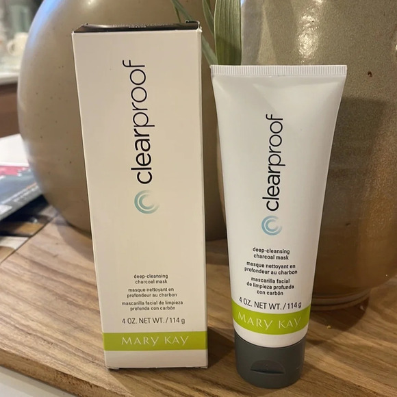 Mary Kay Clearproof Charcoal Deep Cleansing Mask skin care 4oz - Picture 3 of 4